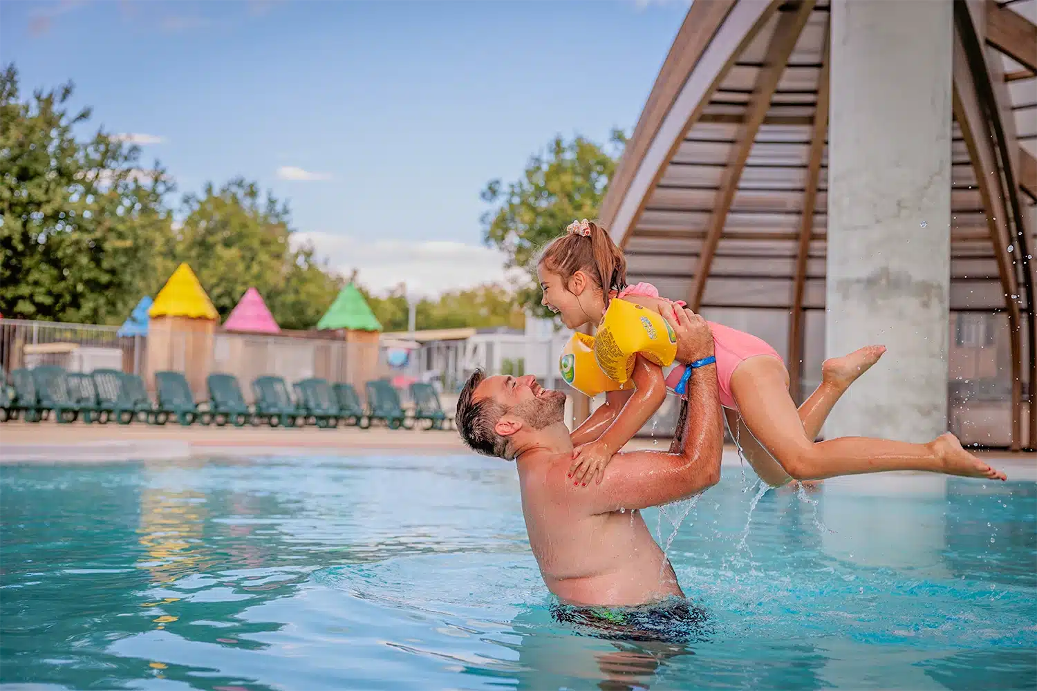 piscine camping ardeche ranc davaine