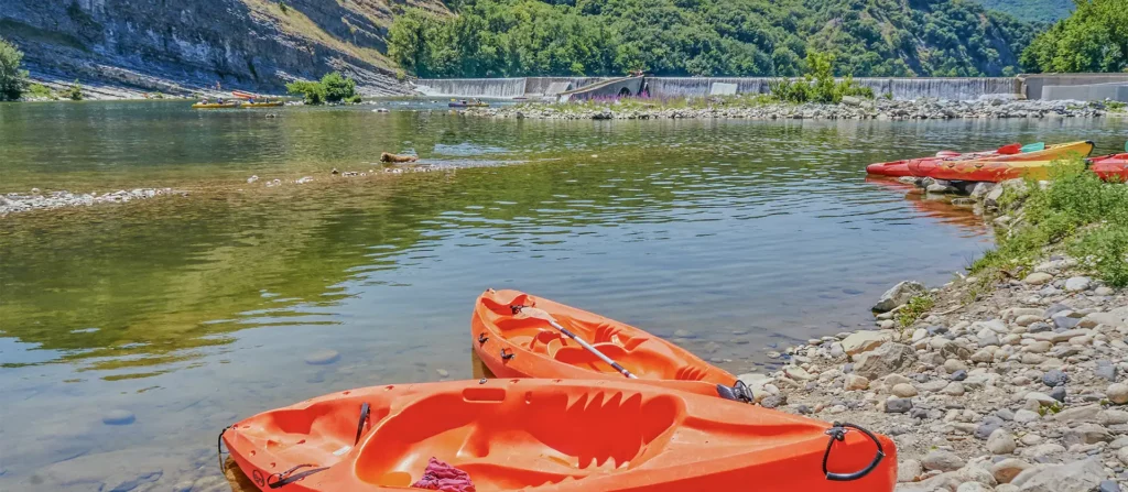 canoeing in ardeche