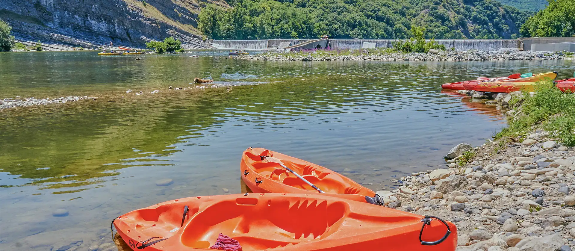 canoe en ardeche