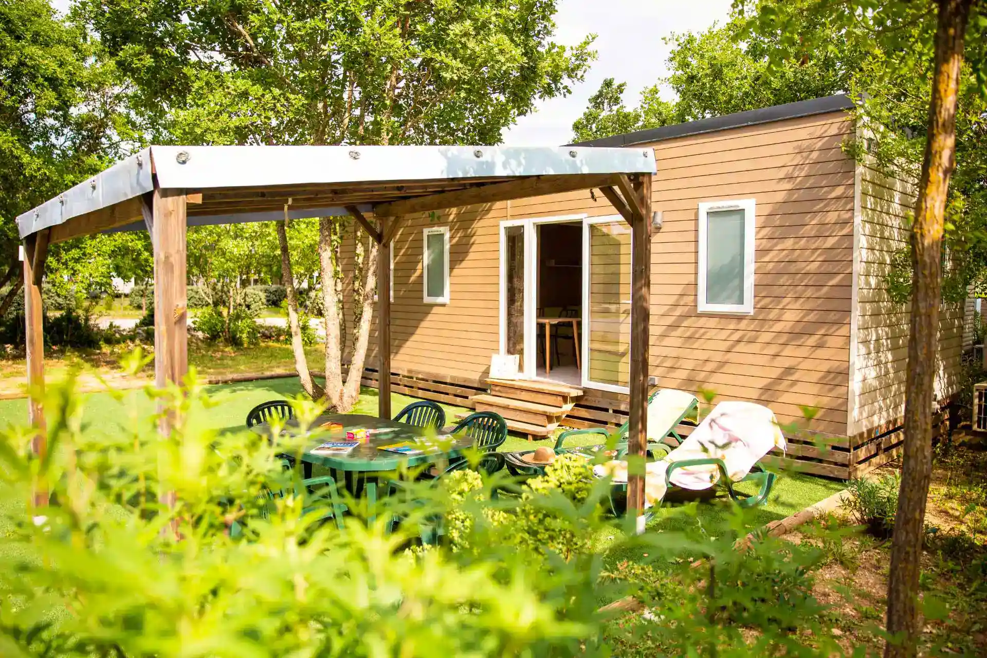 huisje Sauge 6 personen grote gezinnen camping ranc davaine