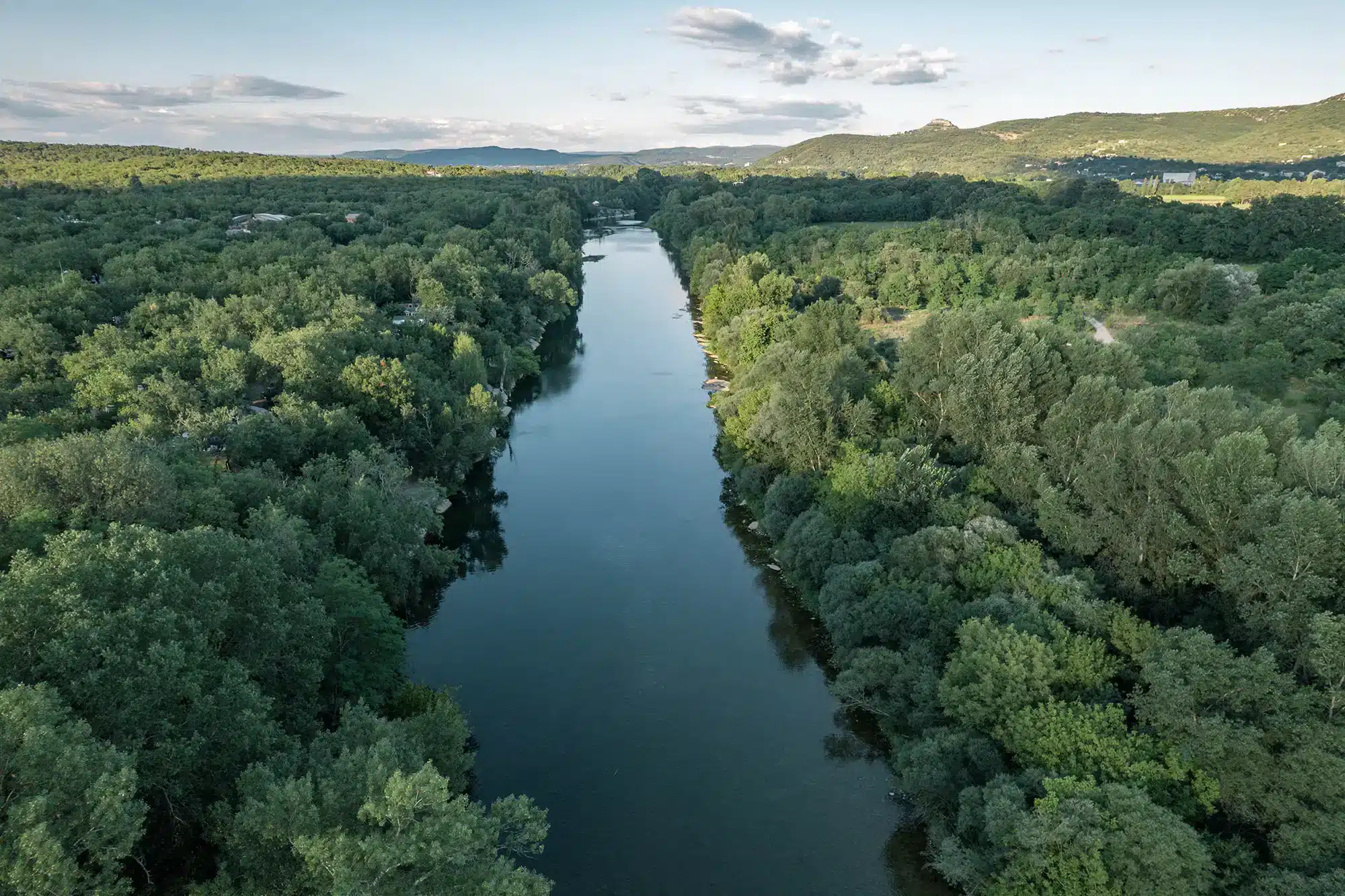 river Chassezac campsite Ardeche canyon