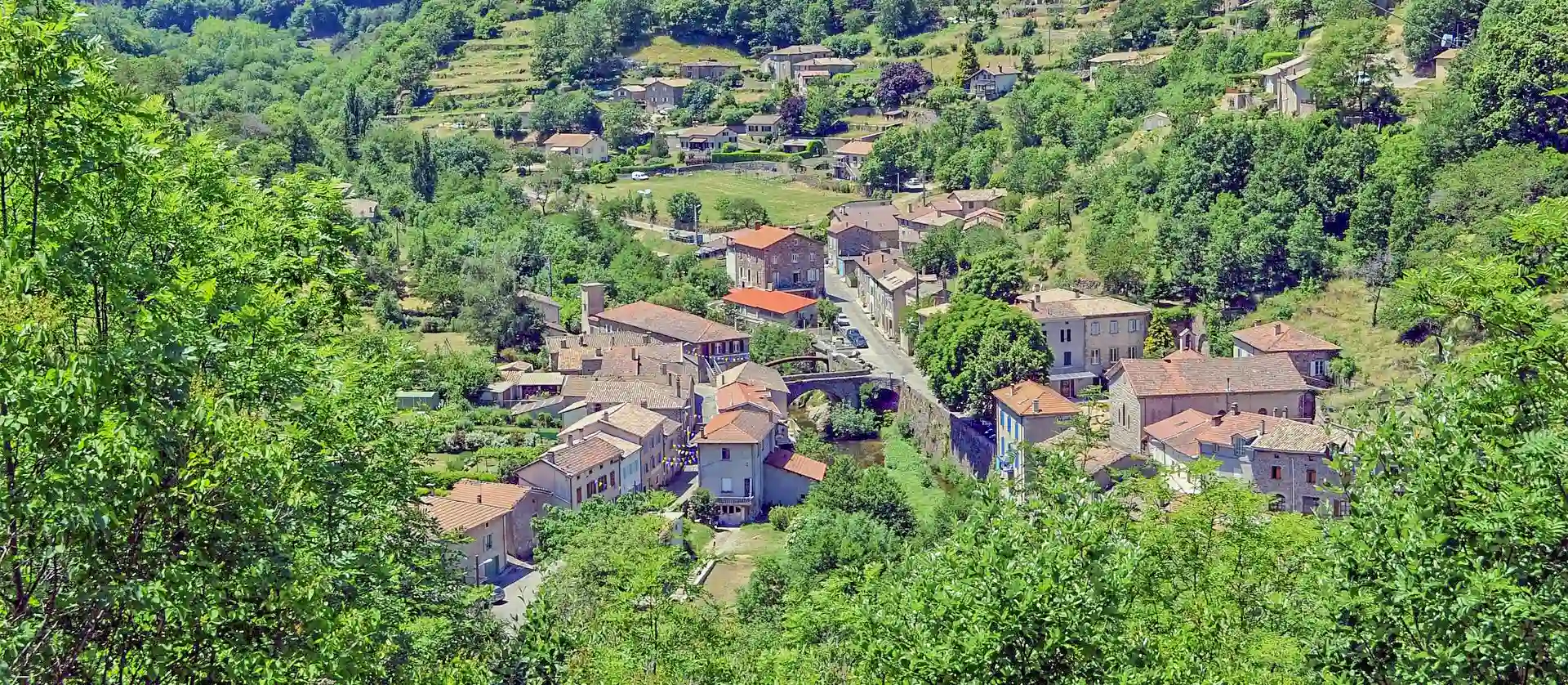 Ardeche-Dörfer